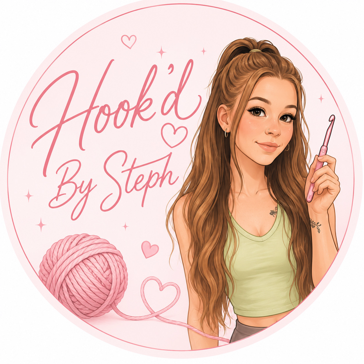 Hook'd By Steph logo